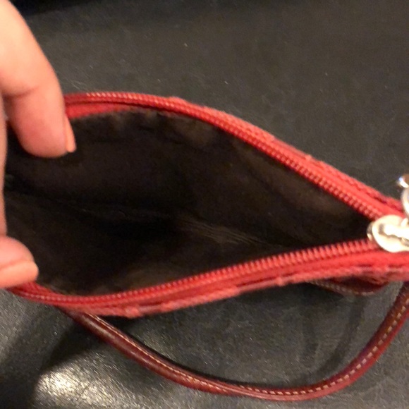 Authentic Coach Red Wristlet - Picture 3 of 4